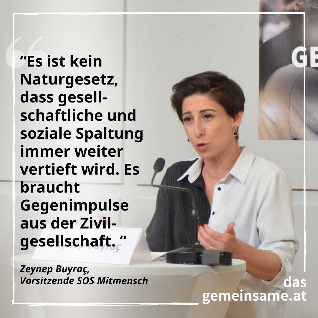 Zeynep Buyraç unterstützt 'Das Gemeinsame zuerst'
